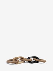 Brown Bronx Chain Link Ornament - Image 2 of 4