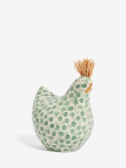 Sage Green Chicken Ornament - Image 3 of 4