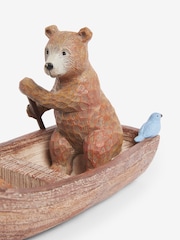 Brown Bertie In A Boat Ornament - Image 4 of 4