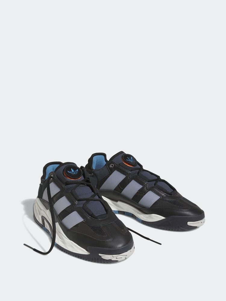 adidas Originals Niteball Black Trainers - Image 1 of 4