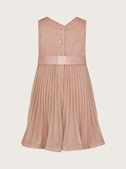 Monsoon Natural Baby Cannes Organza Ruffle Dress - Image 5 of 7