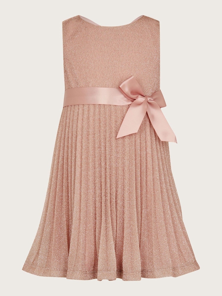 Monsoon Natural Baby Cannes Organza Ruffle Dress - Image 7 of 7