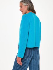 Whistles Blue Anna Wool Mix Crew Knit - Image 2 of 5