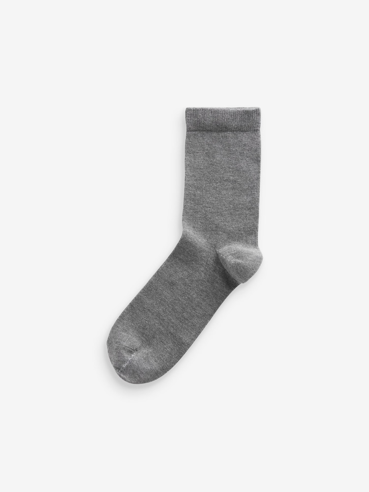 Dark Grey Modal Ankle Socks 4 Pack - Image 2 of 2