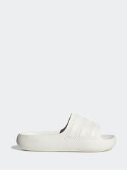 adidas originals White Adilette Ayoon Slides - Image 1 of 8