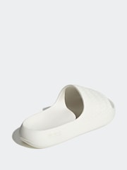 adidas originals White Adilette Ayoon Slides - Image 4 of 8