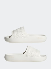 adidas originals White Adilette Ayoon Slides - Image 5 of 8