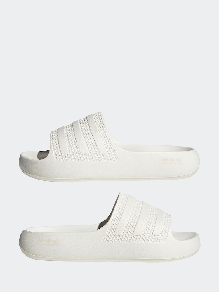 Blanc - adidas Originals toboggans Adilette Ayoon - Image 5 of 8