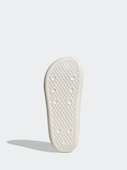 adidas originals White Adilette Ayoon Slides - Image 7 of 8