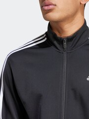 adidas Black Sportswear Essentials Warm-Up 3-Stripes Track Top Coat Jacket - Image 4 of 6