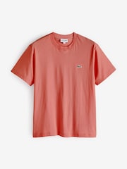 Lacoste Relaxed Fit Jersey 100% Cotton T-Shirt - Image 4 of 4