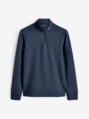Lacoste Navy Golf Ultra-Dry Stretch Sweatshirt - Image 4 of 4