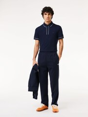 Lacoste Navy Contrast Tipping Paris Polo Shirt - Image 4 of 7