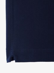 Lacoste Navy Contrast Tipping Paris Polo Shirt - Image 6 of 7