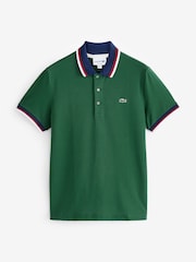 Lacoste Contrast Collar Polo Shirt - Image 4 of 4