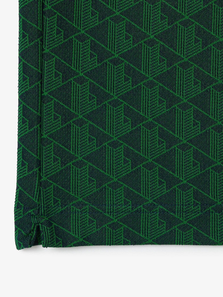 Lacoste Monogram Polo Shirt - Image 10 of 10