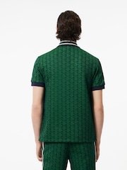 Lacoste Monogram Polo Shirt - Image 2 of 10