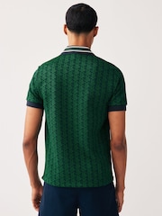 Lacoste Monogram Polo Shirt - Image 5 of 10