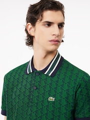 Lacoste Monogram Polo Shirt - Image 7 of 10
