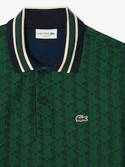 Lacoste Monogram Polo Shirt - Image 9 of 10