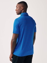 Lacoste Golf Ultra-Dry Striped Polo Shirt - Image 2 of 4