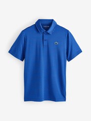 Lacoste Golf Ultra-Dry Striped Polo Shirt - Image 4 of 4