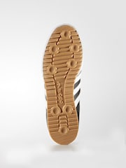 adidas Originals Black/White Samba Suede Trainers - Image 6 of 7