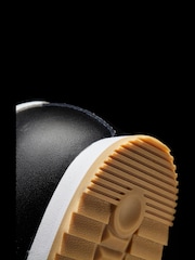 adidas Originals Black/White Samba Suede Trainers - Image 8 of 8