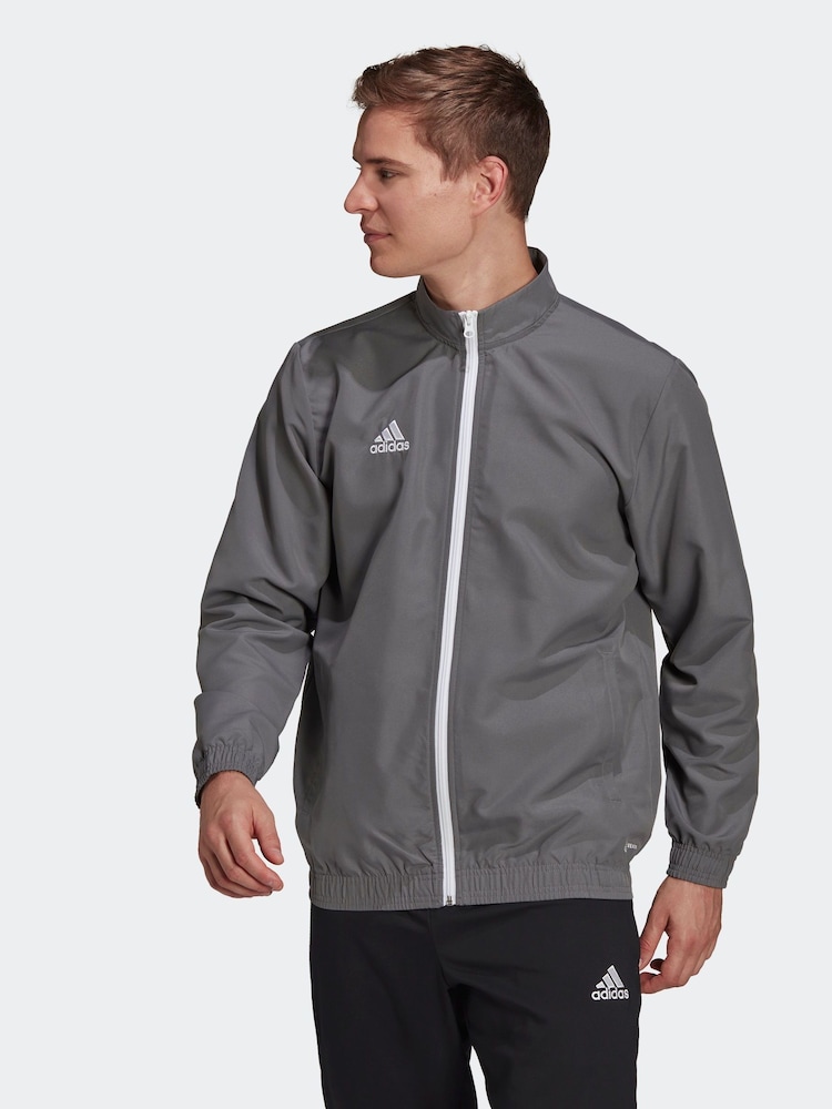adidas Grey Entrada 22 Presentation Track Top - Image 1 of 7