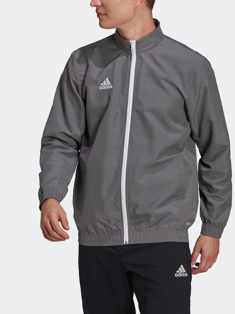 adidas Grey Entrada 22 Presentation Track Top - Image 2 of 7