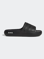adidas Originals Black Adilette Ayoon Slides - Image 2 of 11