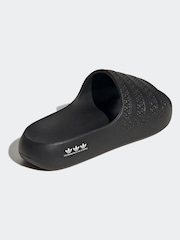adidas Originals Black Adilette Ayoon Slides - Image 5 of 11