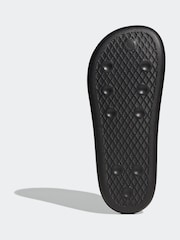 adidas Originals Black Adilette Ayoon Slides - Image 7 of 11