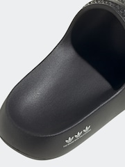 adidas Originals Black Adilette Ayoon Slides - Image 9 of 11
