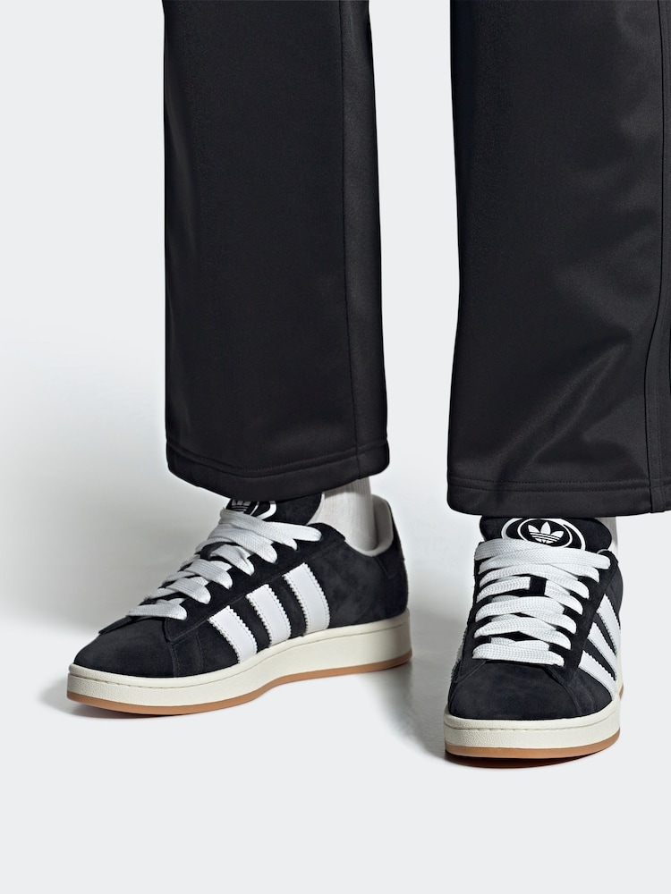 adidas Originals Black Campus 00s Trainers - Image 1 of 7