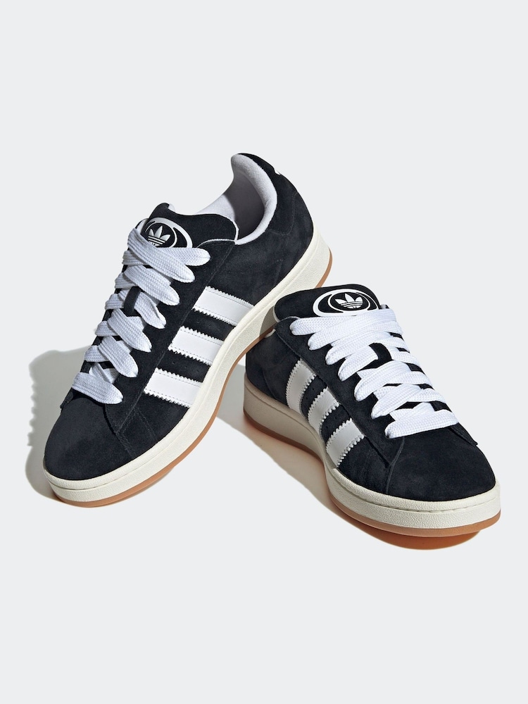 adidas Originals Black Campus 00s Trainers - Image 2 of 7