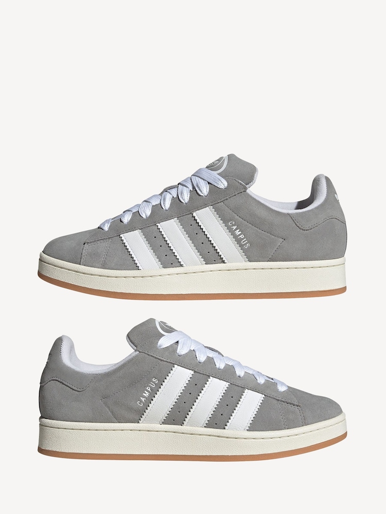 adidas Originals Grey Campus 00s Trainers - Image 10 of 12