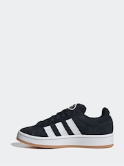 adidas Black/White Junior Campus 00s Trainers - Image 3 of 9
