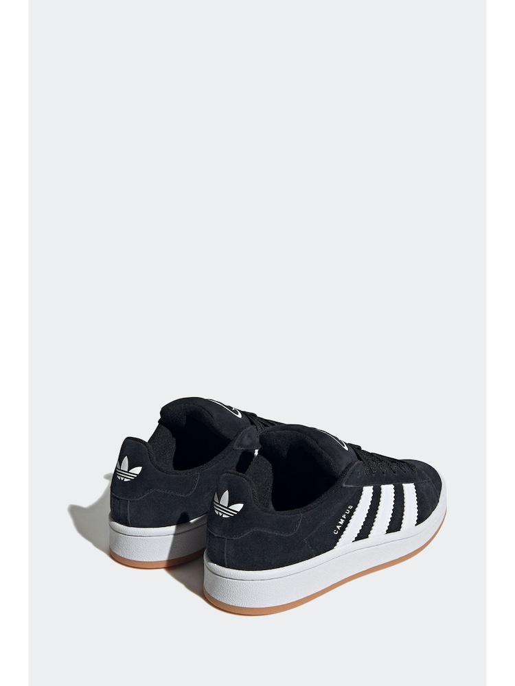 adidas Black/White Junior Campus 00s Trainers - Image 5 of 9