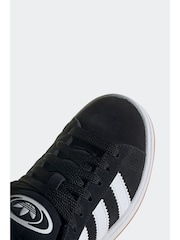 adidas Black/White Junior Campus 00s Trainers - Image 8 of 9