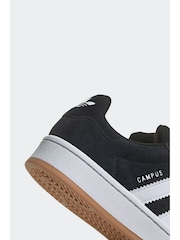 adidas Black/White Junior Campus 00s Trainers - Image 9 of 9