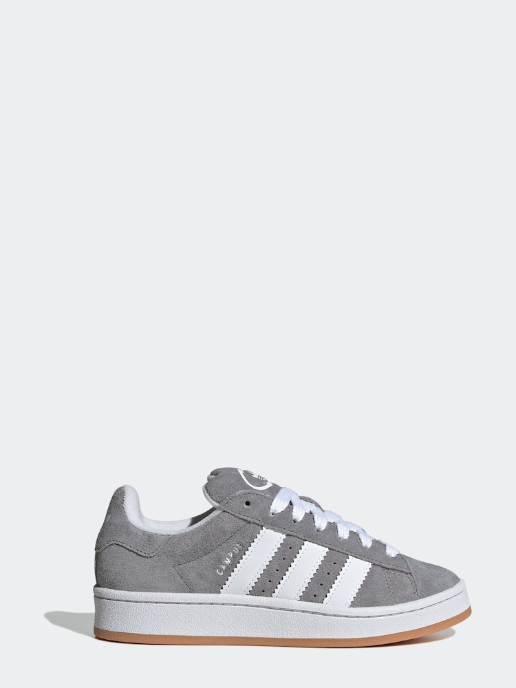 Siva/bela - adidas za mlajše otroke Campus 00s Trainers - Slika 1 iz 9 Siva/bela - adidas za mlajše otroke Campus 00s Trainers - Slika 1 iz 9