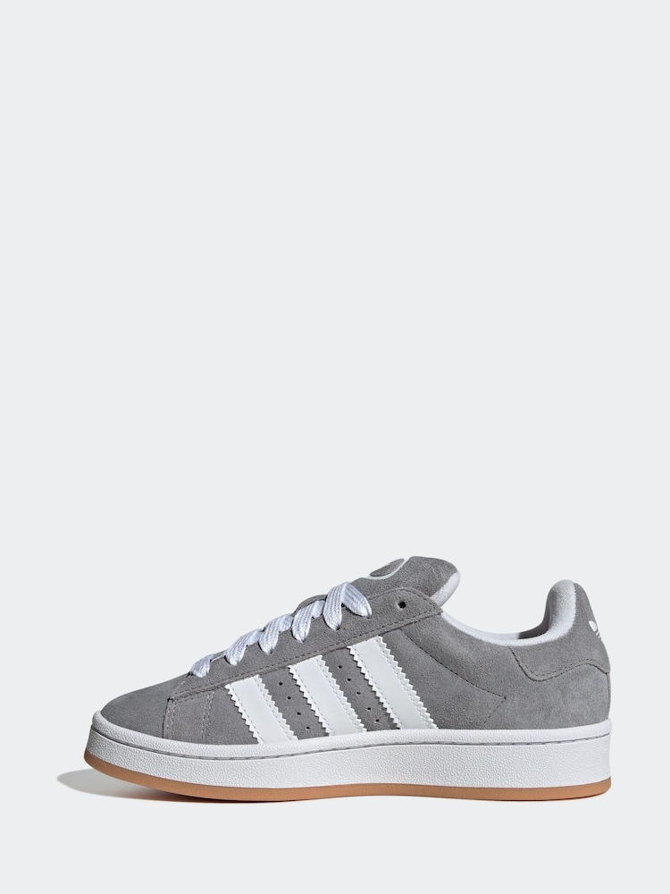 Siva/bela - adidas za mlajše otroke Campus 00s Trainers - Slika 2 iz 9 Siva/bela - adidas za mlajše otroke Campus 00s Trainers - Slika 2 iz 9