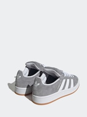 adidas Grey/White Junior Campus 00s Trainers - Image 5 of 9