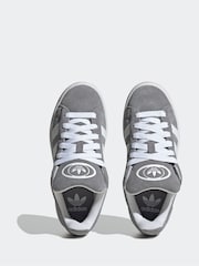 adidas Grey/White Junior Campus 00s Trainers - Image 6 of 9