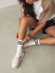 adidas Originals Brown Adilette Ayoon Slides - Image 2 of 12