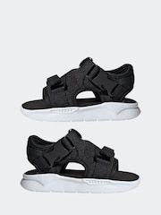 adidas Originals 360 3.0 Black Sandals - Image 5 of 9