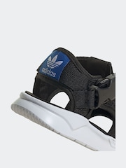adidas Originals 360 3.0 Black Sandals - Image 9 of 9