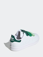 adidas Originals Kids Stan Smith White Trainers - Image 4 of 8