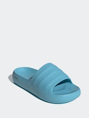 adidas originals Blue Adilette Ayoon Sandals - Image 3 of 8